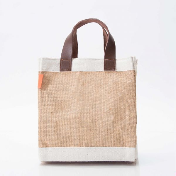 mini jute tote bags