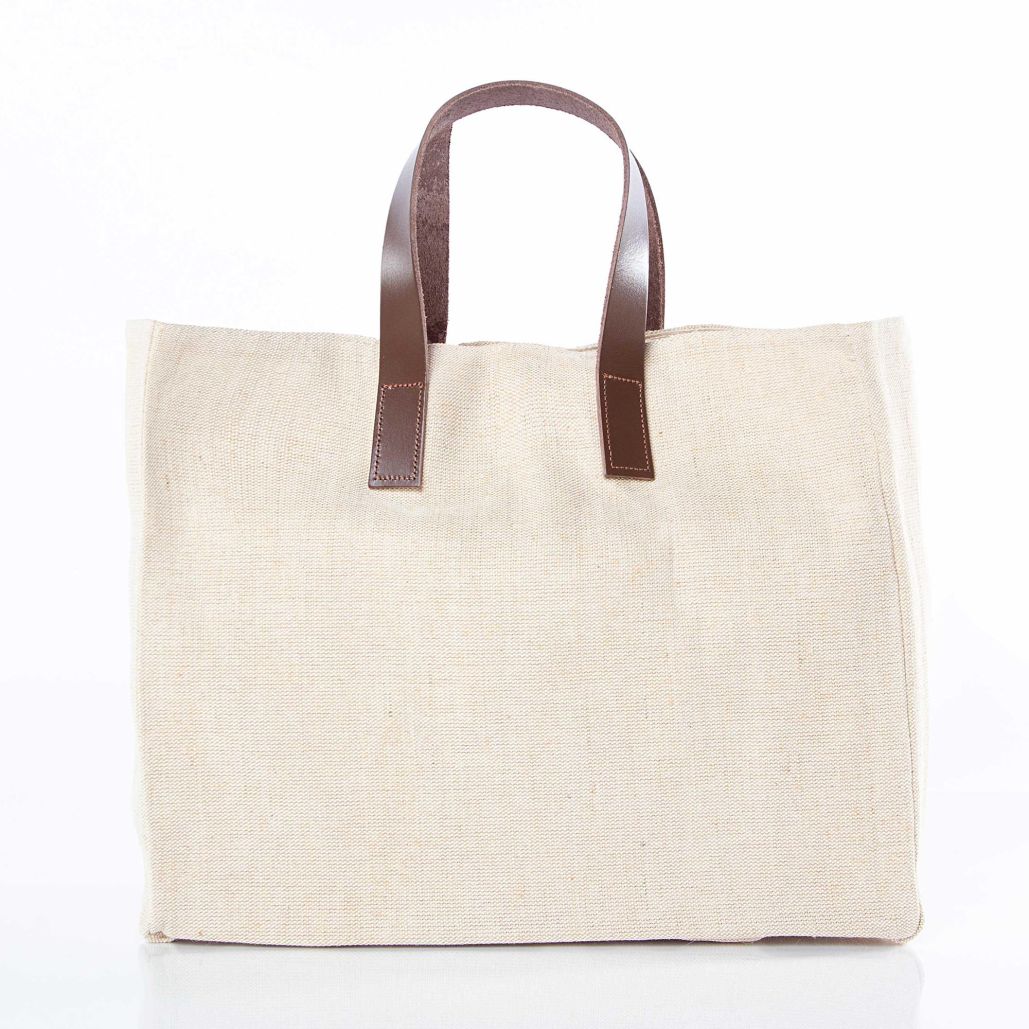 Jute book outlet bag