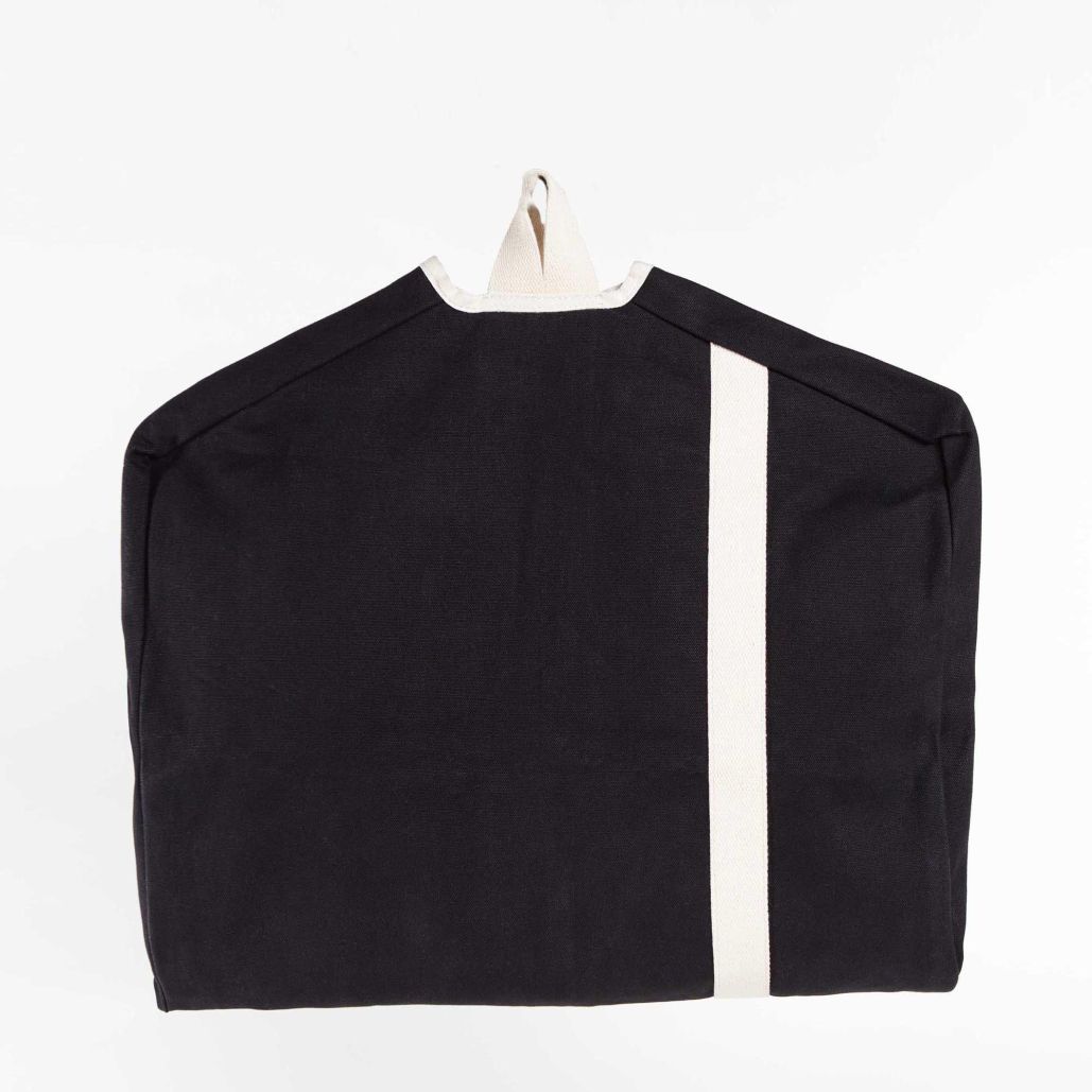 CT1 100% Cotton Canvas Suit Bag, Natural or Black