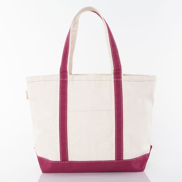 Medium Classic Tote - Maroon