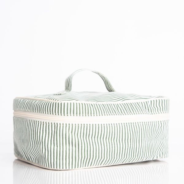 Stripes Train Case