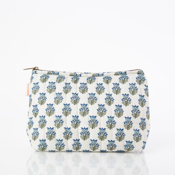 Block Print Clutch