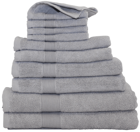 CB Station Luxury Cotton Bath Towel (Set of 2) White